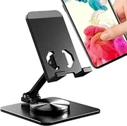 Mobile Phone Stand | Cellphone Stand Portable 360 Degree Rotation Phone Stand | Multi-Angle Metal Phone Holder Adjustable Mobile Phone Stand for Tablet
