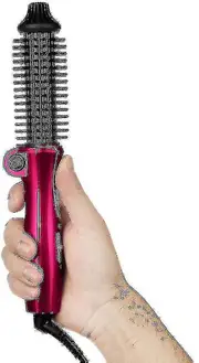 2024 New Mini Electric Curling Brush With Travel Bag, Technology