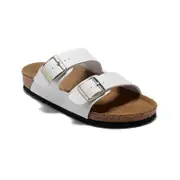 Nevenka Womens Comfort Buckled Slip on Sandal Casual Open Toe Slippers-9