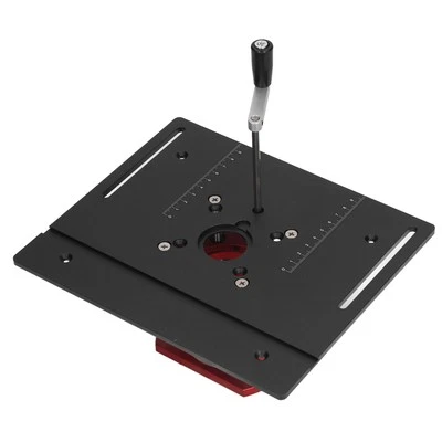Black Router Lift Manual Lifting Router Lift System Kit Router Table Saw Ins