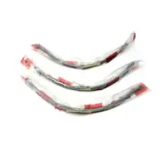 (Lot 3) NEW HAM-LET 3/8" x 24" Stainless Steel Braided Hose PTFE THT06TS3/8TS3/8