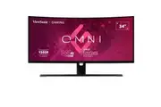 ViewSonic 34 Curved 3440x1440, 144Hz, 1500R , HDR10, Adaptive Sync, 2x HDMI, 2x DP, Speakers, VESA 100x100 VX3418-2KPC Gaming Monitor VX3418-2KPC