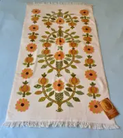 Vintage Fieldcrest Bath Towel Smithsonian American Treasures Patience Rose NWT