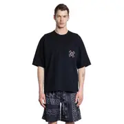 [KUON] Sashiko t-shirt Black