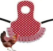 Chicken Aprons for Hens | Hen Poultry Vest Saddle Clothes Jacket - Feather Protective Jacket Poultry Protector Hen Apron Wing Back Protector for Hen Feather Fixer Supplies