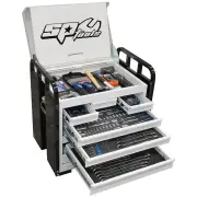 SP Tools SP50218 - Field Service Tool Kit - Off Road Series - 411 Piece Metric/SAE - White/Black