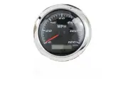 85mm GPS Speedometer Black fits Harley Davidson
