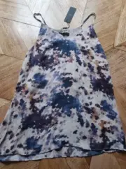 Saba - Womens Abstract Print Cami/Top - Size 12 AUS RRP $159 - Silk blend