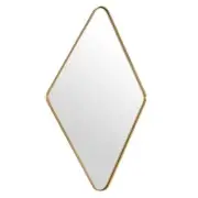 ANDY STAR 24”X36” Gold Bathroom Mirror for Wall Metal Framed Vanity Mirror Re...