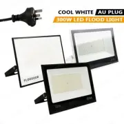 Outdoor LED Flood Light 300W Floodlights IP66 240V Garden Security 6000-6500K