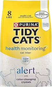 Purina Tidy Cats Tidy Care Alert Health Monitoring Litter with Silica Crystals - 8 lb. Bag