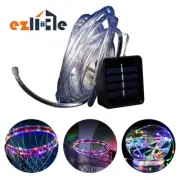 Basketball Hoop Sensor Solar LED Light Bar Ring Lamp Flash Modes Fall-resistant