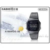 在飛比找蝦皮購物優惠-CASIO 時計屋 專賣店 電子錶 A168WGG-1B  