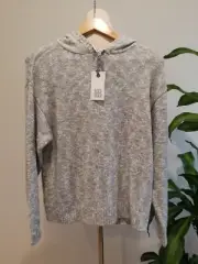 SEED HERITAGE TEEN GIRLS GREY KNIT JUMPER SIZE 12-14 BNWT RRP $69.95 GREAT GIFT