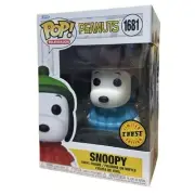 Funko POP! Peanuts Vinyl Figure - SNOOPY [Blue Puffer Jacket] #1681 *CHASE* NM/M