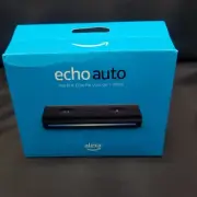 Echo Auto Smart Speaker with Alexa - Black. New And Sealed