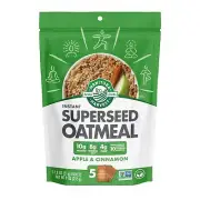 Manitoba Harvest Superseed Instant Oatmeal 10g Protein 4g Fiber and 8g Omega ...