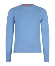 lambs-wool sweater 44,46 light blue