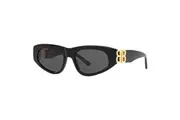 Womens Balenciaga Sunglasses Bb0095s Black/ Gold/Grey Sunnies