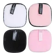 Washable Makeup Remover Pads, Cleansing Pads, 4 Pack Reusable Makeup Remover Pads, Makeup Remover Cloth, Reusable Face Cleansing Pads For Travel, Daily Care