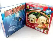 New PuzzleBug 500pcs Puzzle & Mastermind Hasbro Game Ages 6 & 8 yrs