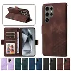 Magnetic Flip Leather Card Wallet Case For Samsung Galaxy A73 A54 A34 A13 A16