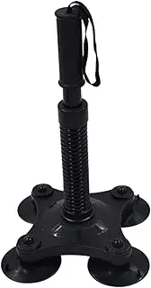 Forearm Strength Trainer - Hand Exercise Machine, Arm Curl Grip | Anti Skid Foam Handle Wrist Pump Device, Four Suction Cups for Athletes, Gym Buffs, Bodybuilding, Men’s Muscle Training System