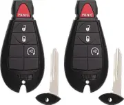 Key Fob Replacement Compatible with Certain Dodge Ram Models 2013-2021 Keyless Entry