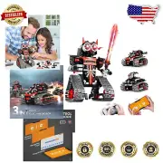 Transformative STEM Robotics Kit with Remote Control for Kids Age 8 to 14