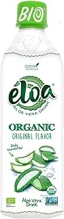 Eloa Aloe Vera Organic Drinks Original Premium Aloe Drink, 12 x 500 ml