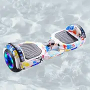 Graffito 2025 New Hoverboard Scooter Bluetooth Speaker LED Self Balancing Scooter Sports