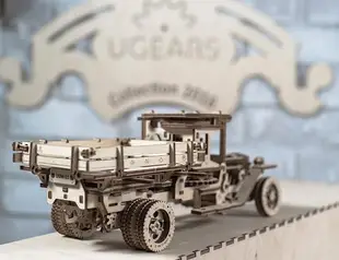 /Ugears/ 烏克蘭木製模型 四輪驅動卡車 Truck UGM-11