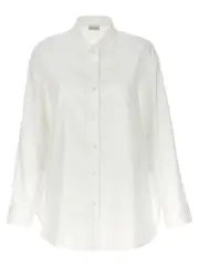 [Dries Van Noten] Dries Van Noten-Casia Camicie Bianco-Donna M White