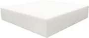 Foamy Foam High Density 5 inch Thick, 24 inch Wide, 24 inch Long Upholstery Foam, Cushion Replacement