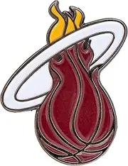 Desert Cactus Miami Heat Lapel Pin NHL Team Logo National Basketball Association Enamel Made of Metal (Lapel Pin), One Size, Brass, no gemstone