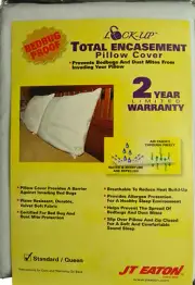 Bedbug, Dust Mites Pillow Cover Protector CS-8392 20x26