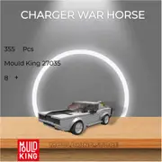 MOULD KING 27035 Charger War Horse with 355 Pieces