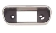 1967 1968 FORD MUSTANG COUPE FASTBACK CONVERTIBLE CHROME RADIO BEZEL (for: Ford)