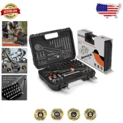 Durable 32PCS Torque Wrench Set with 72-Tooth Reversible Head for Bicycles