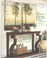 Ballard Designs Catalog August 2009