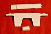 AMT 1977 Mustang ll Radiator and Firewall 1/25