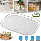 Lazy Susan Turntable Organizer for Cabinet Kitchen Refrigerator Makeup Storage