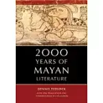 2000 YEARS OF MAYAN LITERATURE