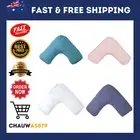 V Shape / Tri / Boomerang Ruffled Pillowcase 180 Thread Count-Pink NEW AU Stock