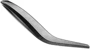 PNDXK Interior Door Handle Car Inner Door Panel Handle Cover for BMW X1 E84 E83 2010-2016 Auto Left Right Interior Door Armrest Pull Trim Cover Beige Black 51412991777(Carbon Fiber-Right)