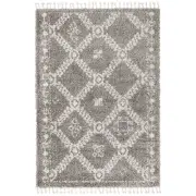 NEW Tapete Rug Saffron Bohemian Shag Rug Grey 290x200cm