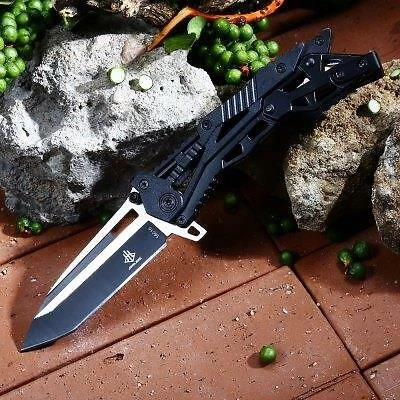 Jun Lang 16010l folding knife with mechanical lock, Folding Knife