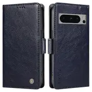 For Google Pixel 8 Pro Leather Phone Case Litchi Texture Wallet Cover
