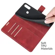 Wallet Design ic Buckle Leather Case for Motorola Moto E7 Power/Moto E7i Power Cellphone Cover