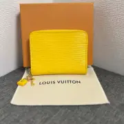 Louis Vuitton Zippy Coin Purse M13615 Compact Wallets Epi yellow japan exclusive